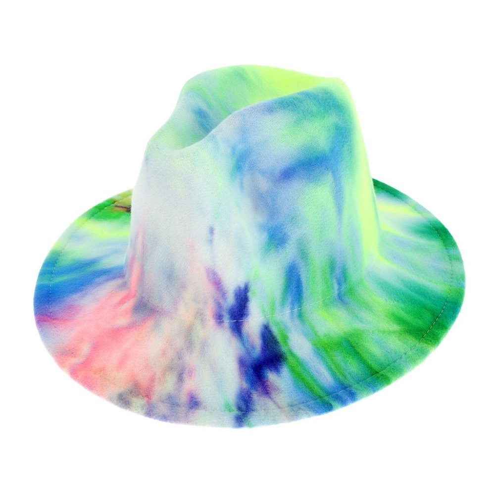 FASHION TIE DYE FEDORA